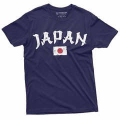 Japan T-shirt Men’s Women’s Japanese Flag Patriotic Tee Shirt Nippon 日本 Nihon T