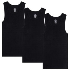 3-12 Packs Mens 100% Cotton Lot Ribbed Tank top A-Shirt Wife Beater Undershirt