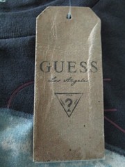 GUESS? MEN’S SHORT SLEEVE 100% COTTON T-SHIRT FIRM GRIP ON REALITY V-GREY SIZE L