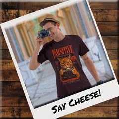 Pawsitive Photographer – Urban Streetwear Animal Satire Tee