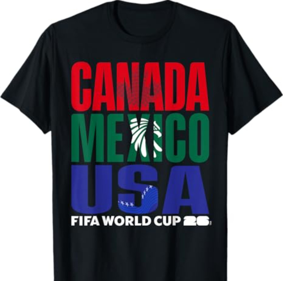 FIFA World CUP26 Host Country Banner T-Shirt