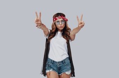 Extra Large Polyester Paisley Bandanas 27 x 27 In – 6 Pack – Party and