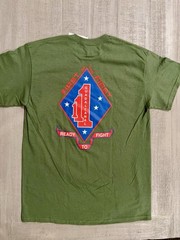 UNITED STATES MARINE CORPS USMC 1st BATTALION 1st MARINES (1/1) T-Shirt – Sz XL