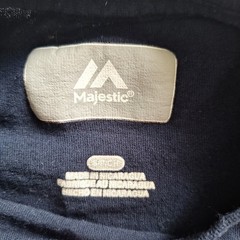 Majestic Cleveland Guardians Vintage Style Est. 1901 Blue Small T-Shirt