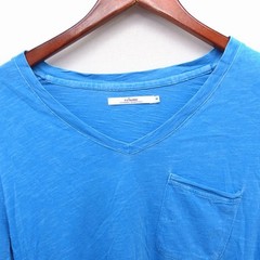 JOURNAL STANDARD relume Vneck Tshirt Cut and Sew Short Sleeve Pattern Cotton M