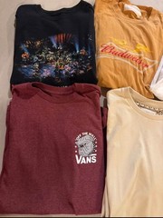 Lot Of 8 MEDIUM Size Tshirts Some Are Used ,some Are Brand New Without Tag