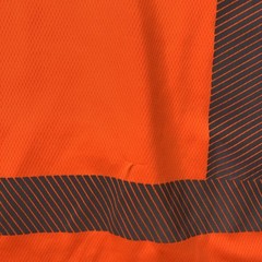 Carhartt Shirt Mens LT Orange Force Hi Vis Reflective Safety Workwear Tee