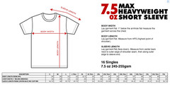 Shaka Wear Max Heavyweight Crewneck Plain Short Sleeves T-Shirts SHMHSS