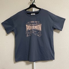 Pokemon Pikachu Farfetch’d T-Shirt Gray Size L Short Sleeve Graphic Tee