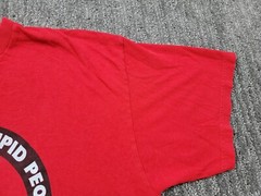 Delta Men Shirt XL Red Heavy Family Guy Funny Novelty Graphic Modern TV Cartoon