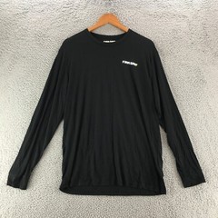 Firm Grip Long Sleeve Tee Top Mens XL Black Crew Neck Pullover Basic Casual