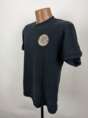 Mr Zogs Sex Wax Shirt Mens Medium Surfer T-shirt Surf Skate Beach Black Tee