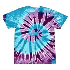 Pick a Purple Tie Dye T-Shirts Adult S M L XL 2XL 3XL 4XL 5XL Cotton Colortone
