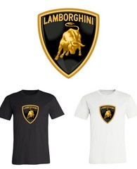 Lamborghini Main Logo T-Shirt shirt Sizes Youth -Adult 6XL! Fast Ship!
