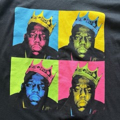 The Notorious B.I.G T-Shirt Size XL Andy Warhol Biggie Graphic Hip Hop New W/tag