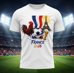 France 2026 FIFA World Cup Soccer T-Shirt, Fans Football Tee FREESHIPS