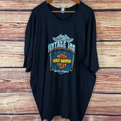 2023 Harley Davidson Motorcycles Vintage Iron Graphic T-shirt size Men’s 4XL