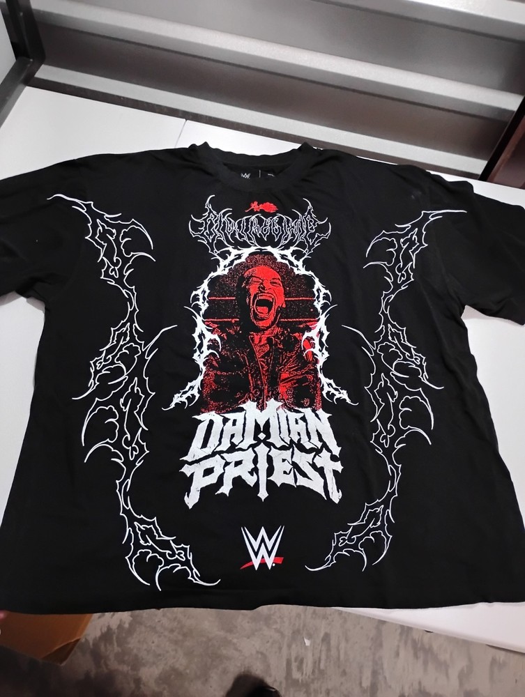 Civil Regime WWE Damien Priest Shirt Sold Out Brand New Size 2XL