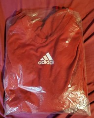 Adidas Men’s Creator SS Athletic T-Shirt 2XL Red w White Logo EK0092
