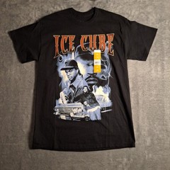 Ice Cube T-Shirt Size Medium “Boys In Da Hood” Tee Short Sleeve Black Cotton