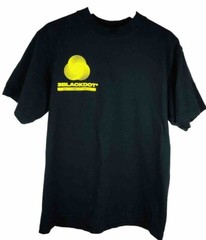 3 Black Dot Men’s Size M Black T Shirt Short Sleeve All Times Doing Neon Love
