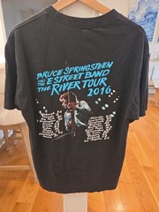 Bruce Springsteen E Street Band 2016 The River Tour Concert T-Shirt Mens Large L
