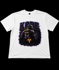 Kobe Bryant Mamba Forever Graphic TShirt Black Tee Lakers Tribute Mens Size L/xl