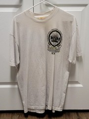 Online Ceramics Elara Uncut Gems Black Opal White T-Shirt Size L