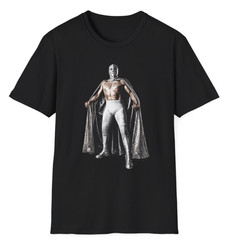 EL SANTO LUCHA LIBRE MEXICAN WRESTLING LEGEND LUCHADOR MASK T-SHIRT GRAPHIC TEE