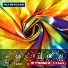 Tie Dye Shirts for Men, Short Sleeve Mens Tie Dye Shirts, Mens Rainbow Tie Dye