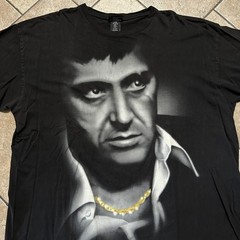Vintage Universal Studios Official Tony Montana Scarface Men’s T-Shirt Size 2XL