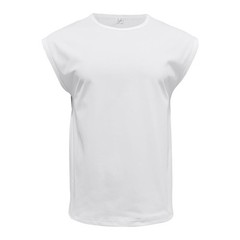 Men’s Loose Short Sleeve T-Shirt round Neck Sleeveless Casual Breathable Summer