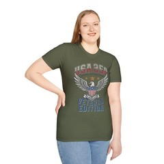 USA 250 Veteran Edition T Shirt 1776-2026 Patriotic Eagle Tee