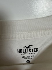Hollister Men’s XL White Relaxed Fit Chicago Graphic Crew Neck Cotton T-Shirt