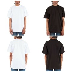 NEW SHAKA WEAR 7.5oz SUPER MAX HEAVY WEIGHT CLASSIC BOXY MEN’S PLAIN TSHIRT TEE