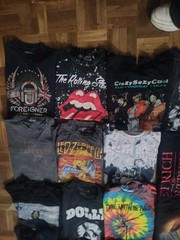 Bundle of 20 Band Tees Various Sizes Wholesale Reseller