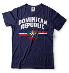 Dominican Republic Pride Country Flag Patriotic T-shirt República Dominicana Tee
