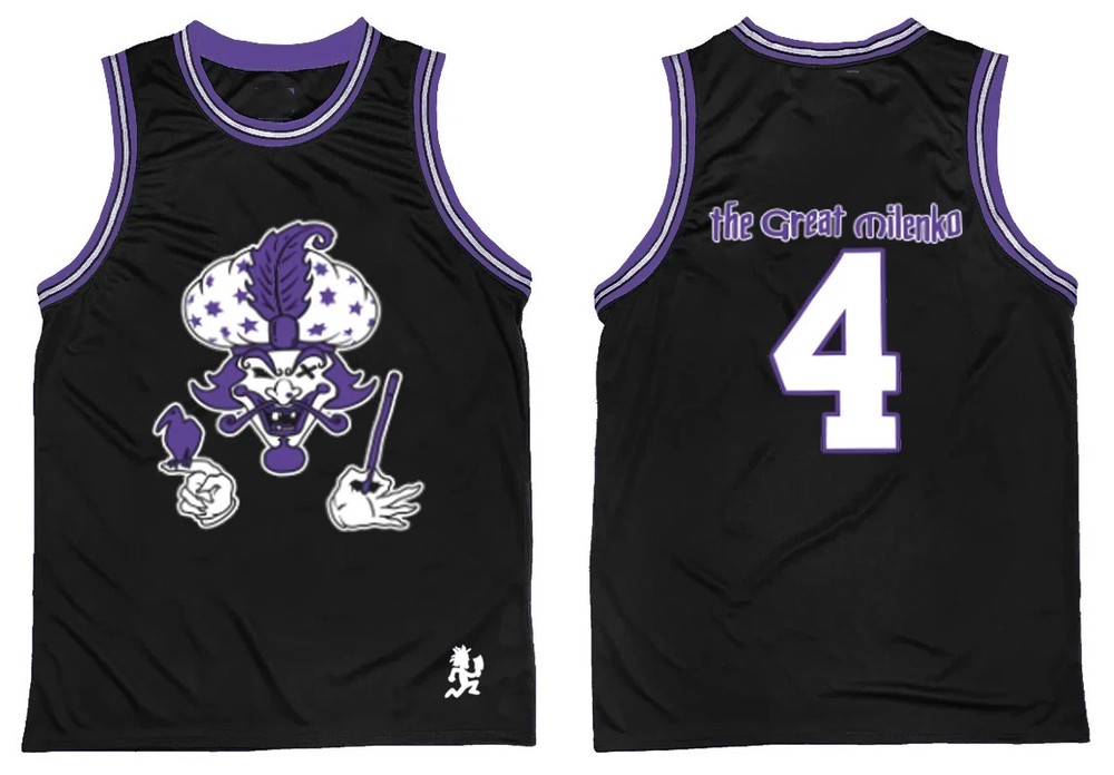 BASKETBALL JERSEY Insane Clown Posse band the great milenko S to 6XL MI890