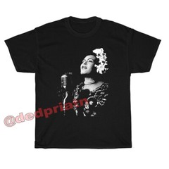 Billie Holiday T-shirt Short Sleeve Size S M L XL 2XL 3XL 4XL