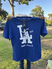 2025 Official Dodgers x Hololive T-Shirt IRyS Size XL