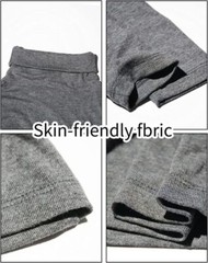Men Mock Turtleneck T-Shirt Long Sleeve Pullover Seamless Undershirt Basic Tops