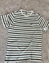 Volcom Sylvan Crew SS Striped Pocket T-Shirt Men’s NWT