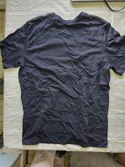 Nike Mens Just Do It Graphic T-Shirt Black White Swoosh Logo Large AR5006-010