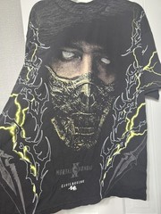 Civil Regime x Mortal Kombat Scorpion Graphic Tee Black Size Large