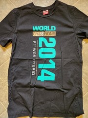 Mercedes AMG Petronas Formula 1 2014 Constructors Champions Black T-Shirt Size M