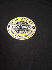 Mr. Zogs Sex Wax Black Graphic Tee Logo Men’s Size Medium