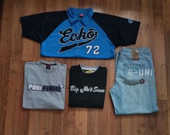 Bundle of 4 ’90s-00s Streetwear Hip Hop Rap Y2K Items XXL G-Unit Ecko Unltd JNCO