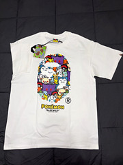 BAPE x Pokémon Baby Milo Ape Head Tee #11. Pokemon x bape collab *new* M