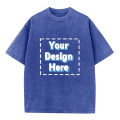 Dog Dad Custom T Shirt Vintage Wash Front Back Print Personalized Pet Photo