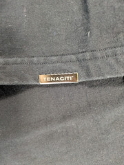Tenaciti Studios T-Shirt Mens Large Black Ghost Graphic Distressed Streetwear
